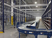 3d storage pallet flow racks