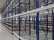 3d storage pallet flow racks